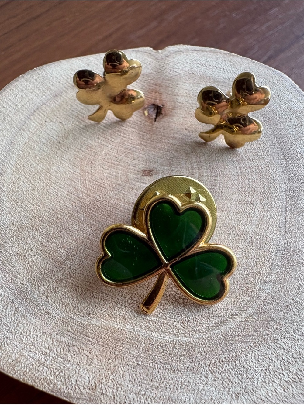 Lot of Shamrock Costume Jewelry